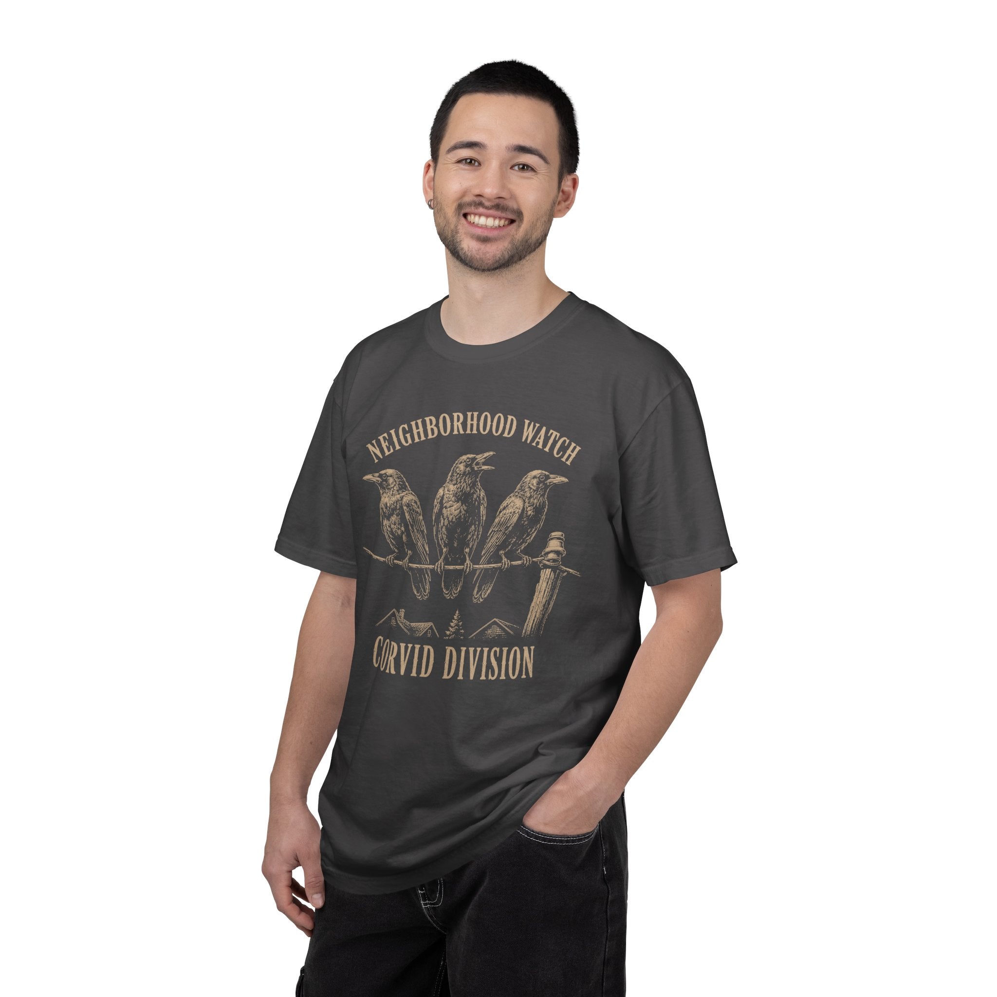 Neighborhood Watch Corvid Division T-Shirt