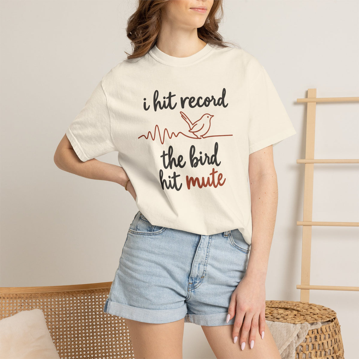 Birdsong Timing, Birding T-Shirt