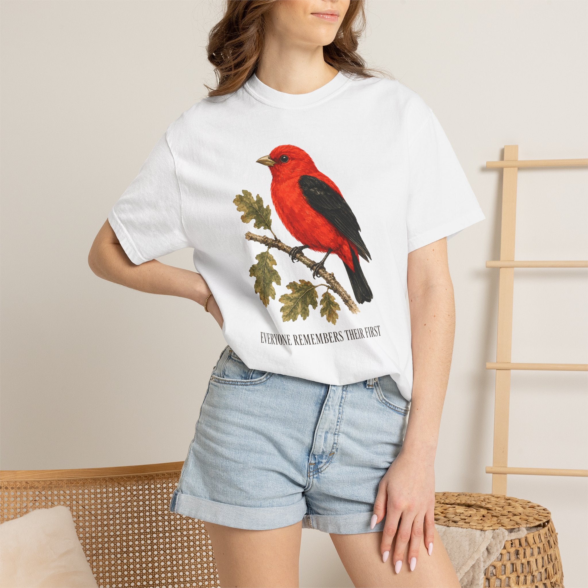 Scarlet Tanager, Everyone Remembers Their First T-Shirt
