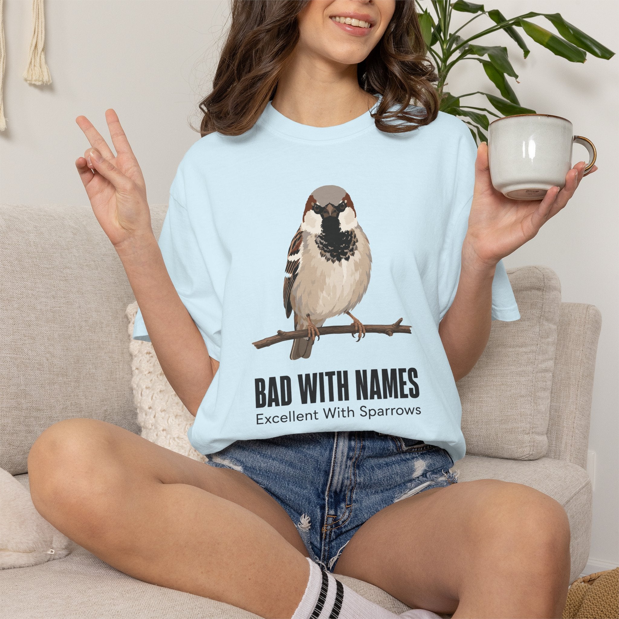 House Sparrow, Bad With Names T-Shirt