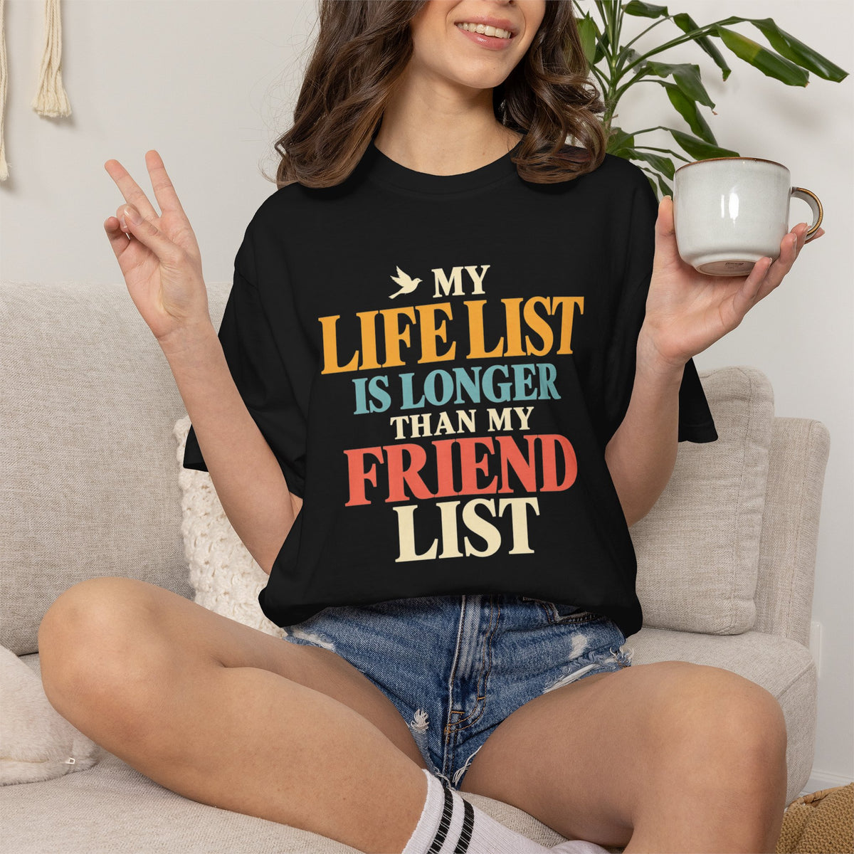 Life List Priorities, Birding T-Shirt