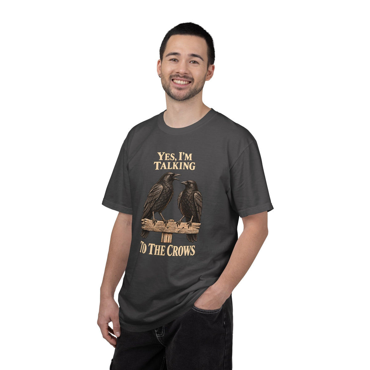 American Crow, Yes, I’m Talking to the Crows T-Shirt