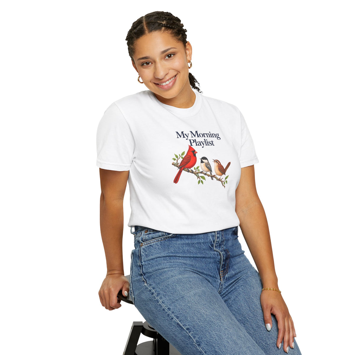 Backyard Birds, My Morning Playlist T-Shirt