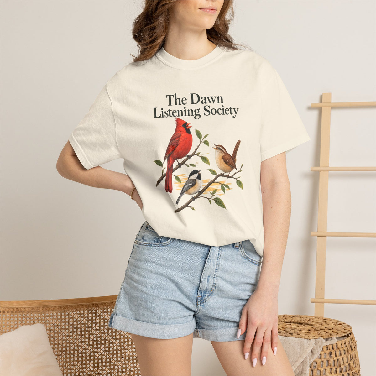 Backyard Birds, The Dawn Listening Society T-Shirt