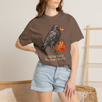 Halloween Common Raven, Trick or Treat Preferably Peanuts T-Shirt