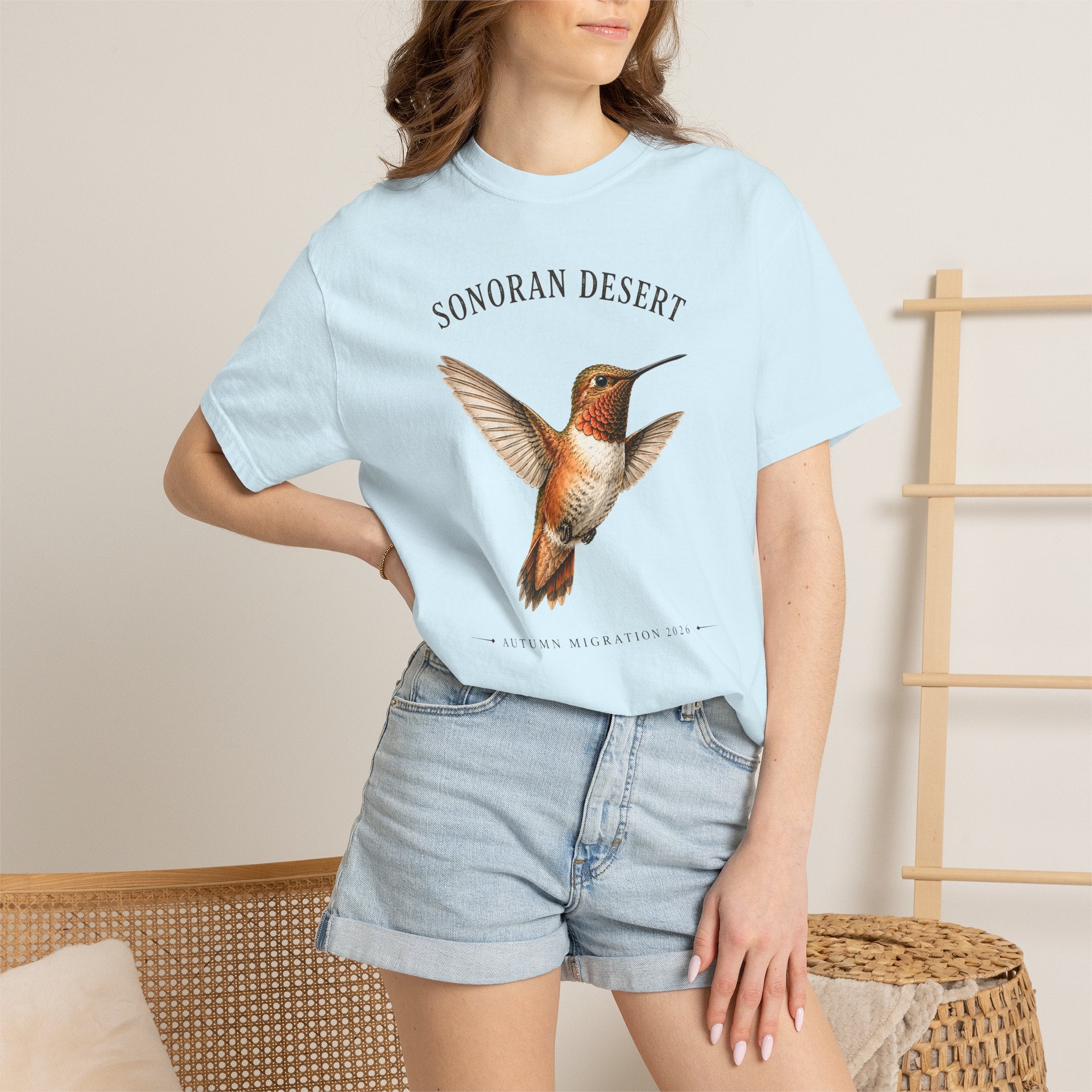 Rufous Hummingbird, Sonoran Desert T-Shirt