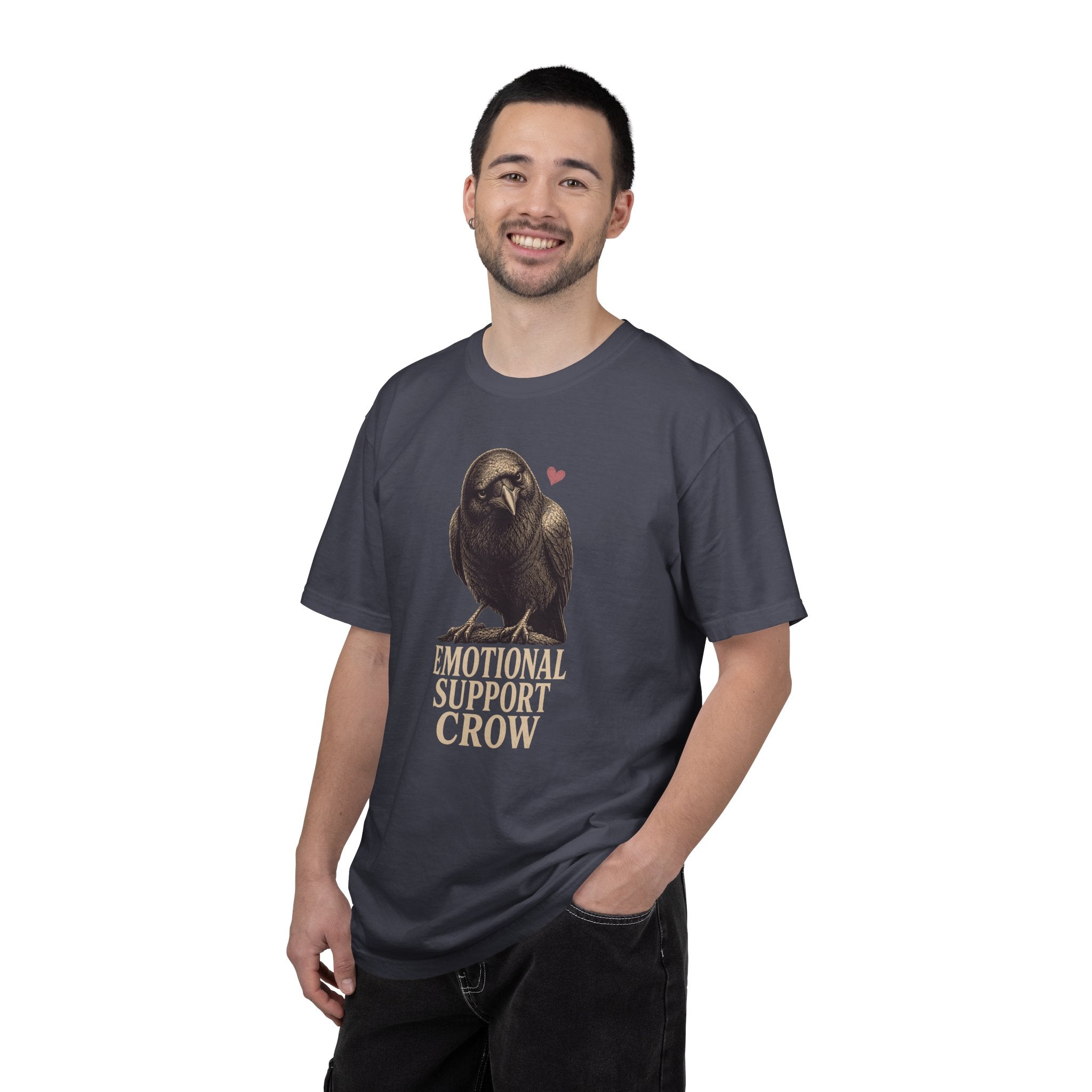 Crow, Emotional Support Crow T-Shirt
