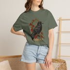 Common Raven, Corvus Omnia Observat T-Shirt