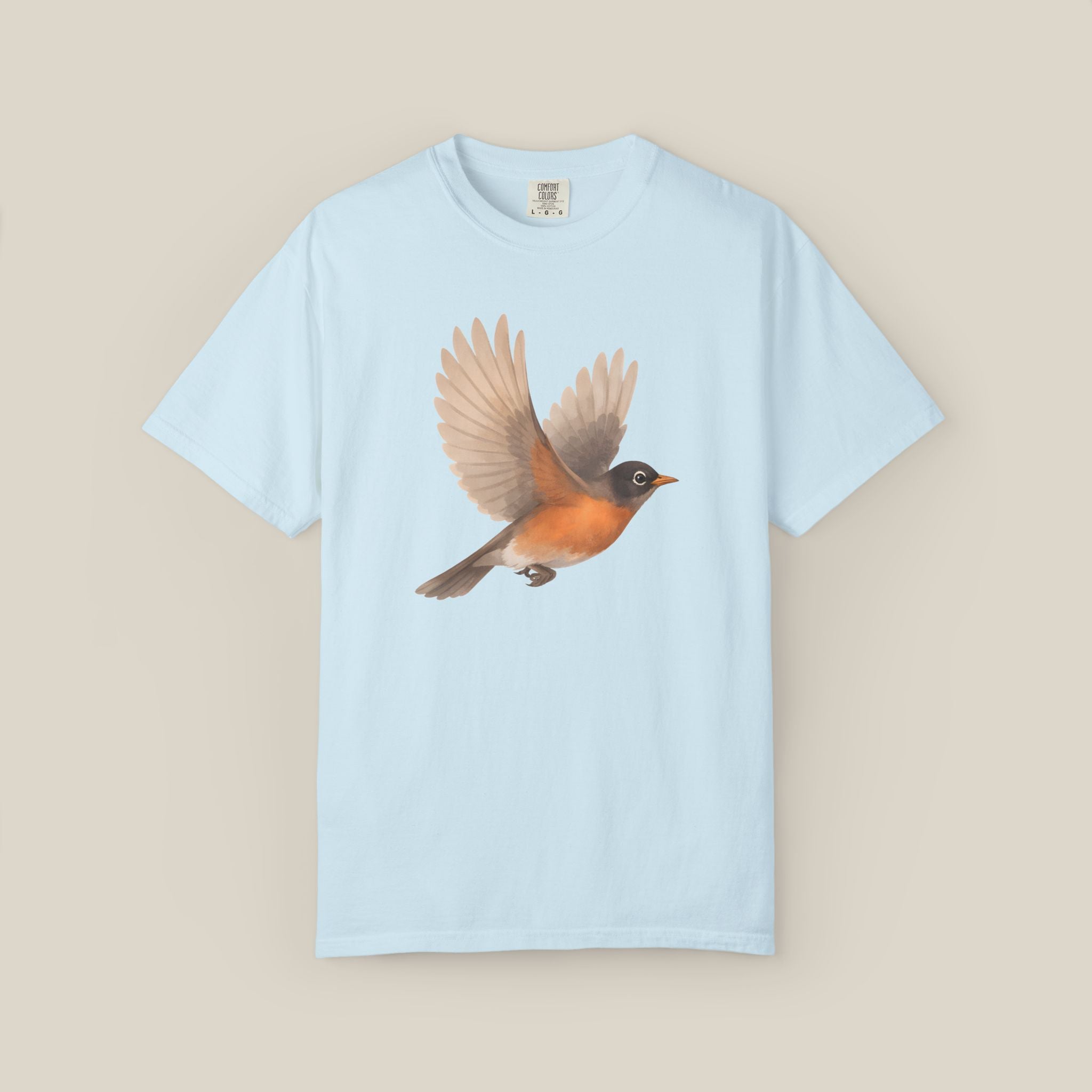 American Robin in Motion