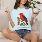 Scarlet Tanager, Everyone Remembers Their First T-Shirt
