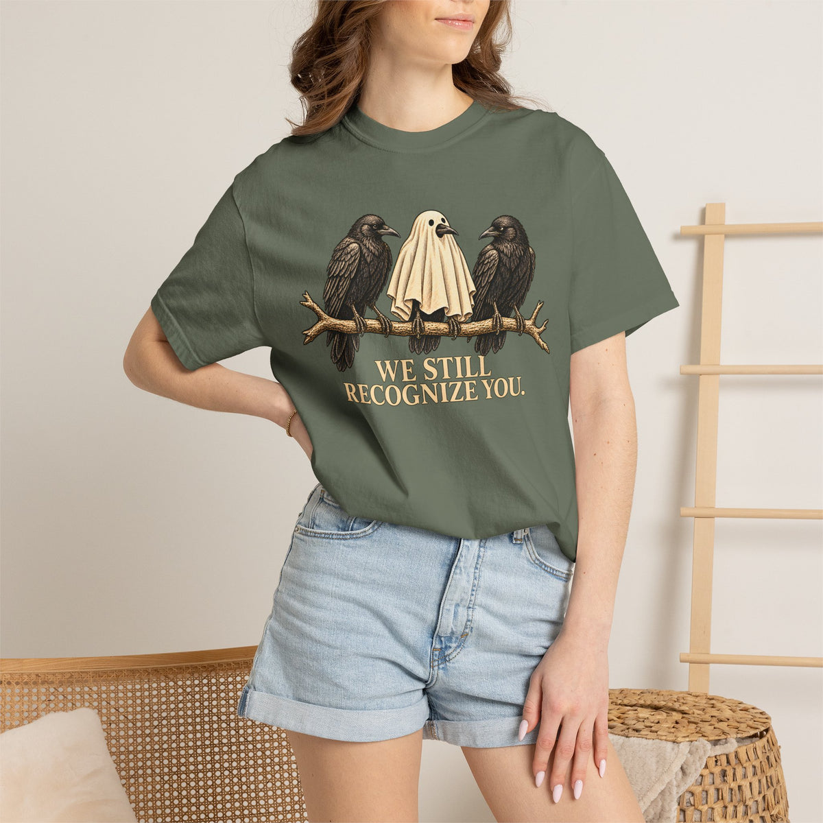 Halloween Crow, We Still Recognize You T-Shirt