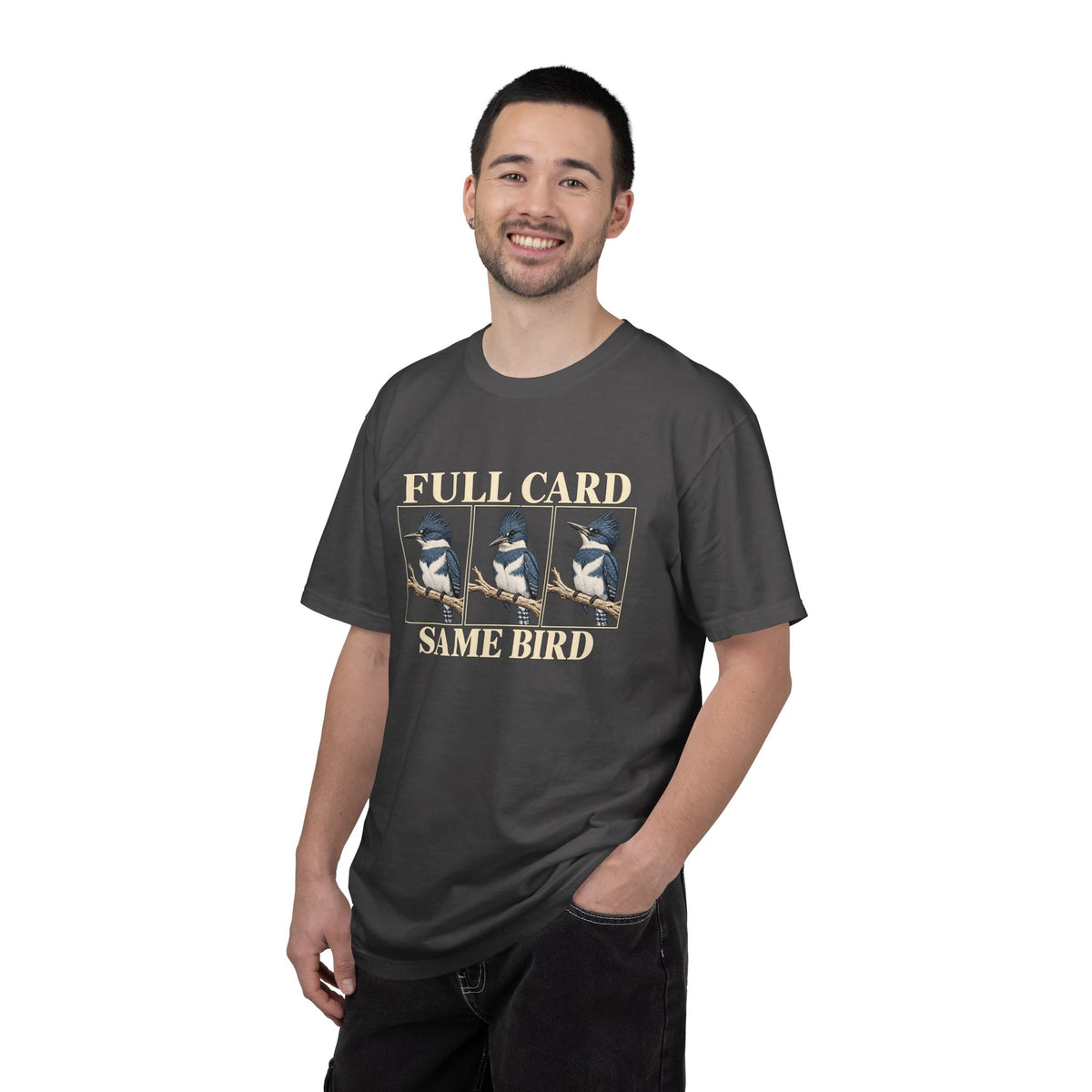 Belted Kingfisher Bird Photographer T-Shirt