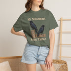 American Crow, My Neighbors Know Things T-Shirt