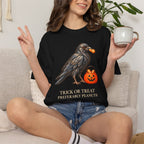 Halloween Common Raven, Trick or Treat Preferably Peanuts T-Shirt