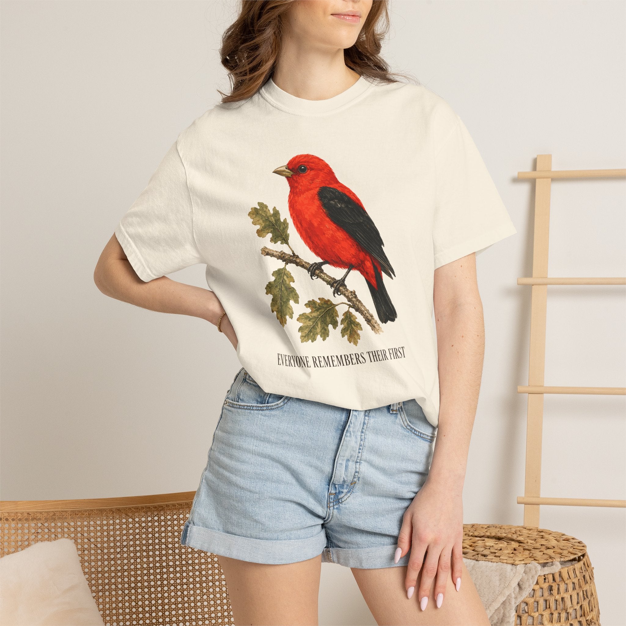 Scarlet Tanager, Everyone Remembers Their First T-Shirt