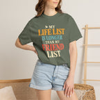 Life List Priorities, Birding T-Shirt
