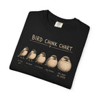 Chickadee, Bird Chonk Chart T-Shirt