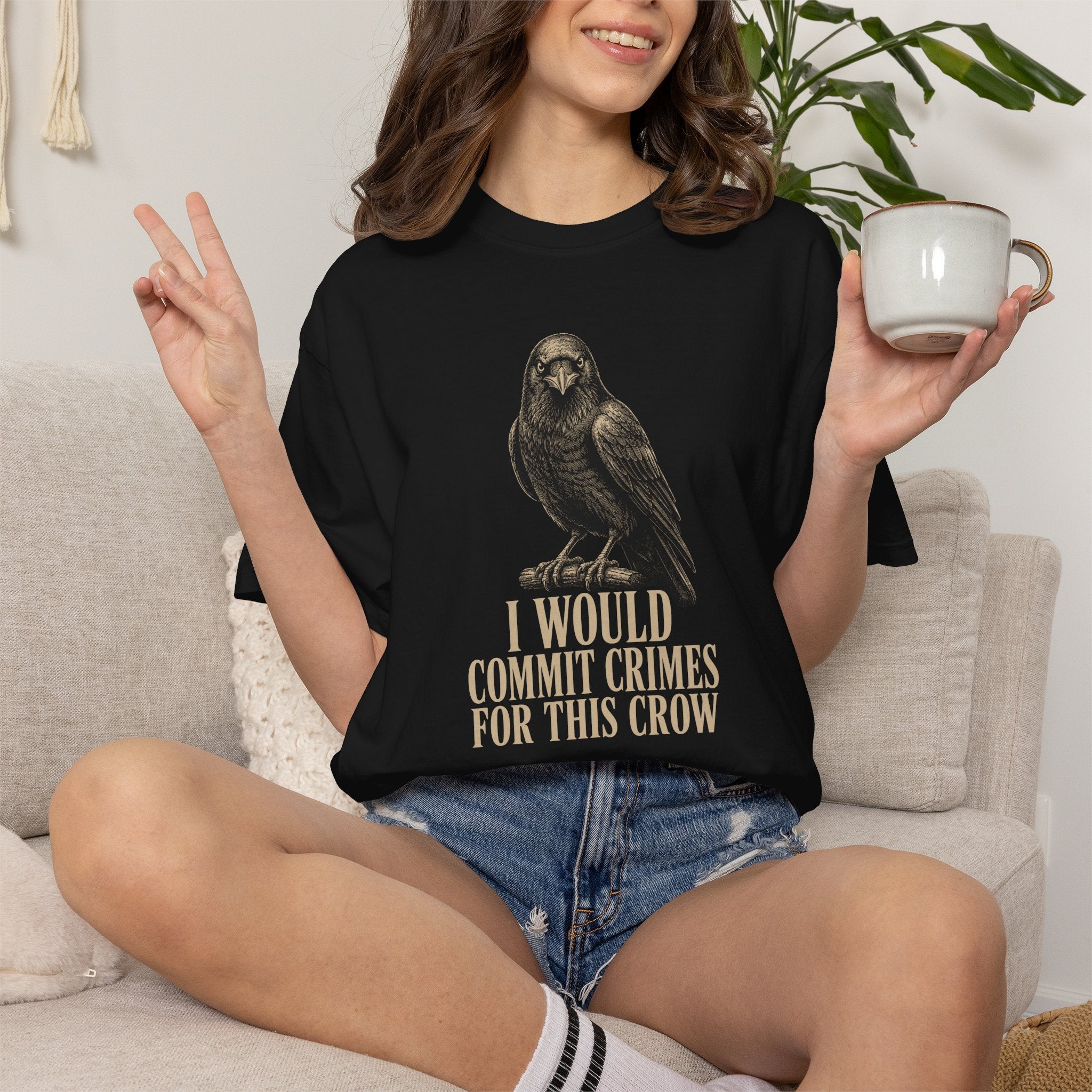 Crow, I Would Commit Crimes for This Crow T-Shirt