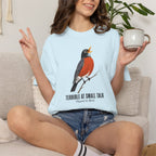 American Robin, Terrible at Small Talk T-Shirt