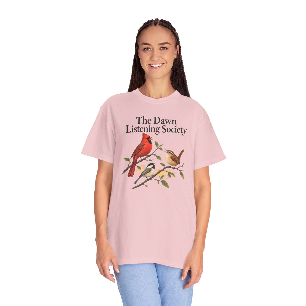 Backyard Birds, The Dawn Listening Society T-Shirt