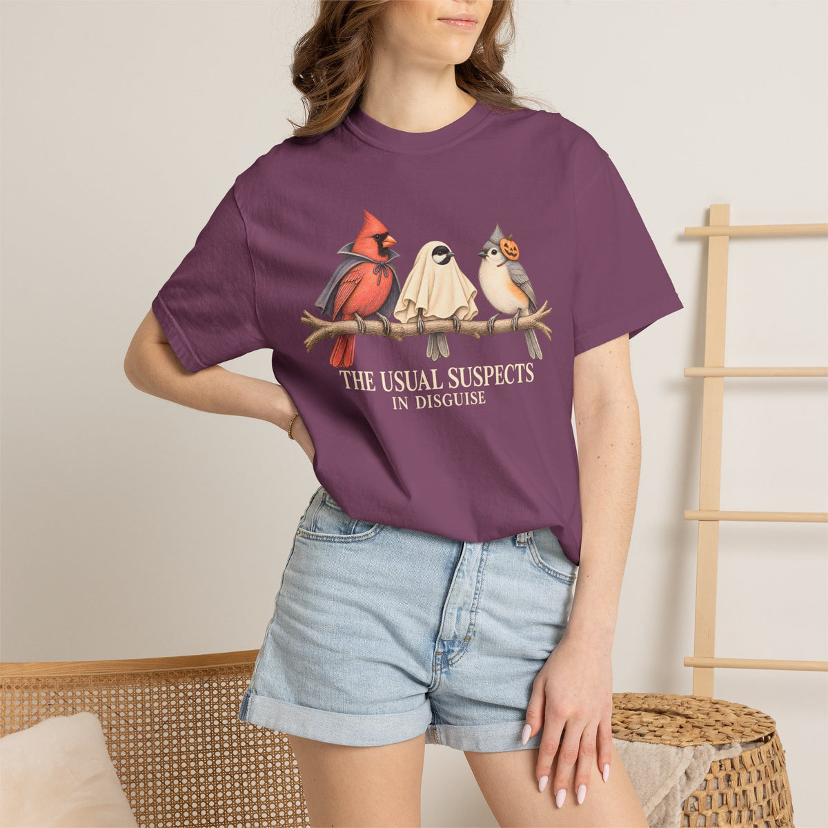 Halloween Backyard Birds T-Shirt