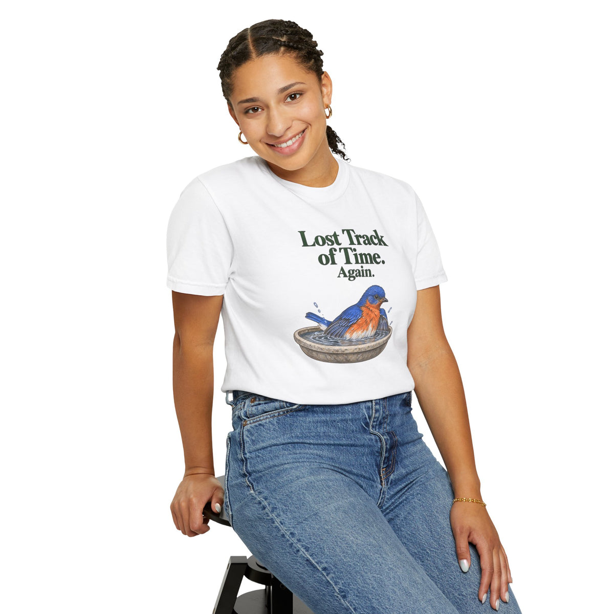 Eastern Bluebird, Lost Track of Time. Again. T-Shirt