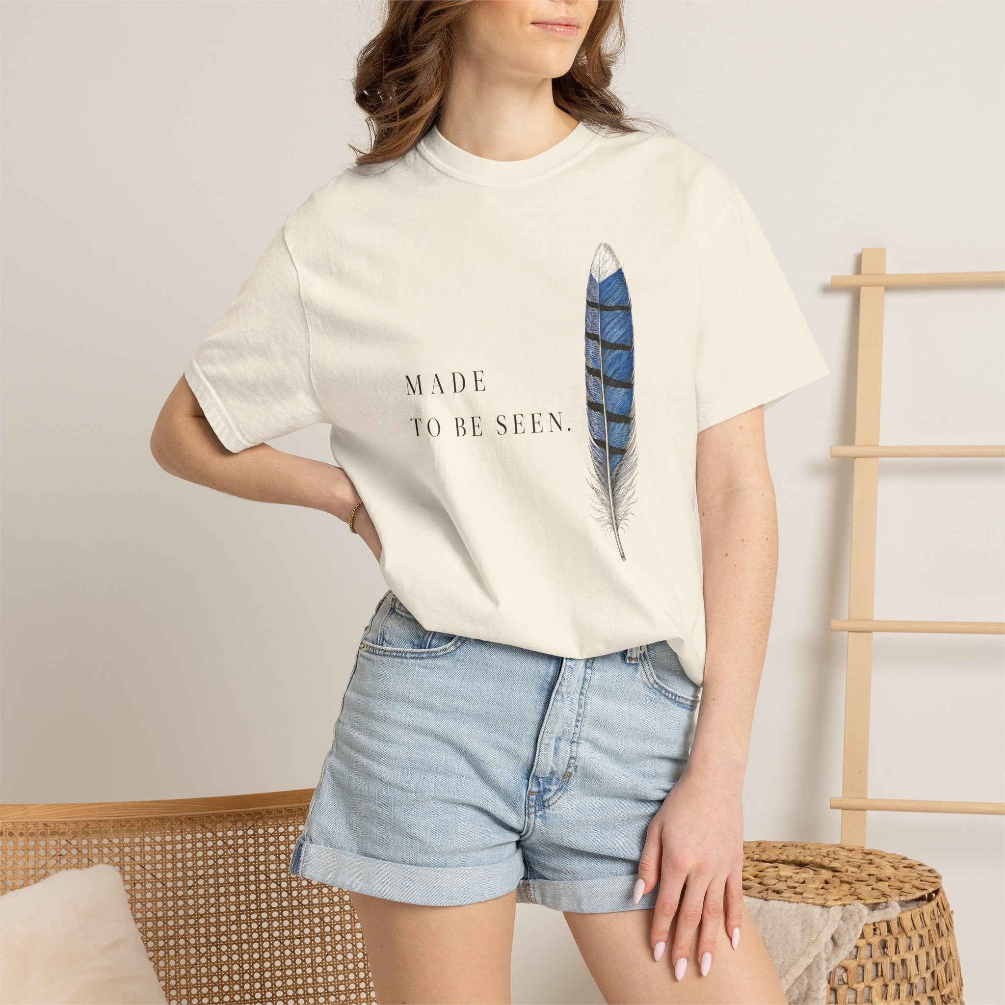 Blue Jay, Made To Be Seen T-Shirt
