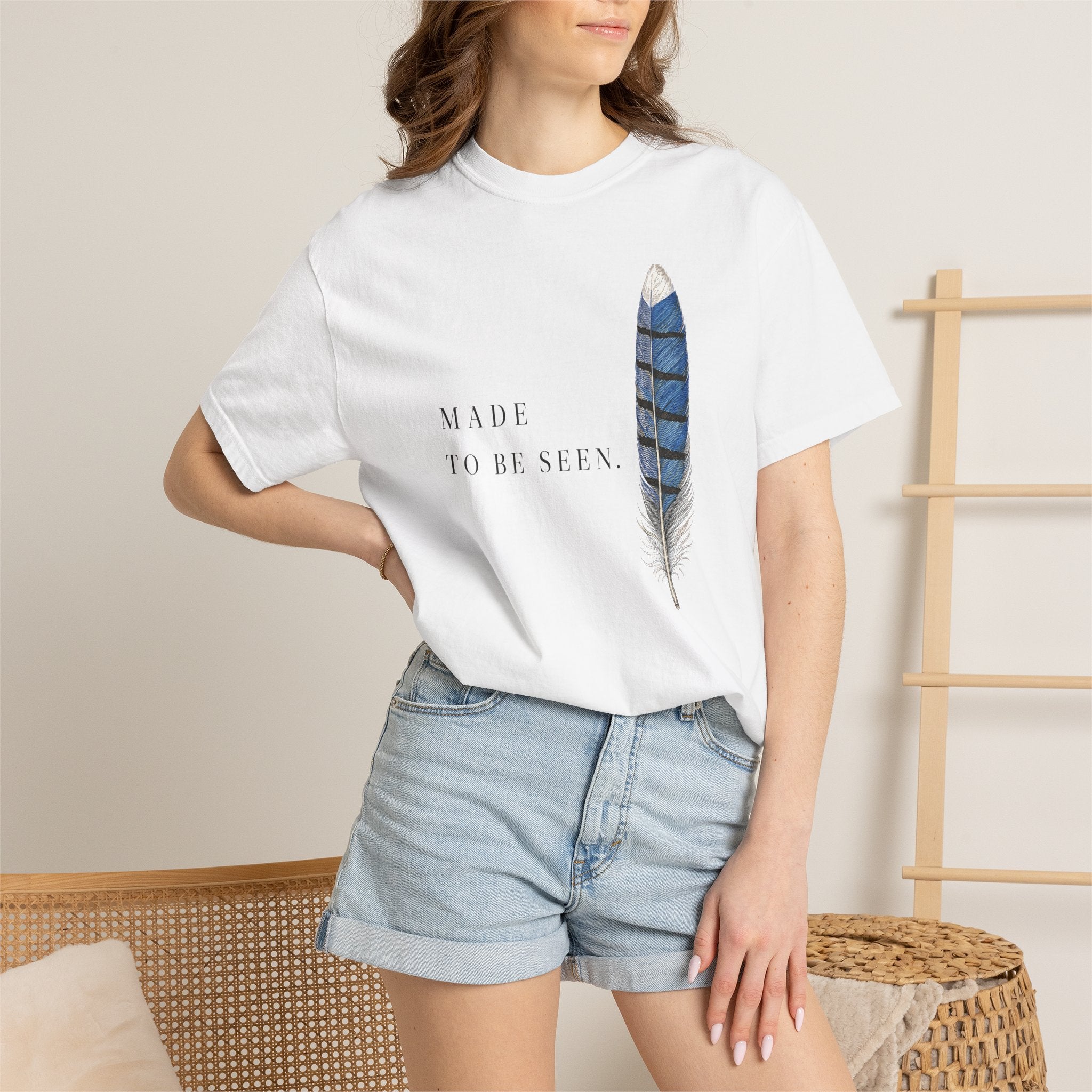 Blue Jay, Made To Be Seen T-Shirt