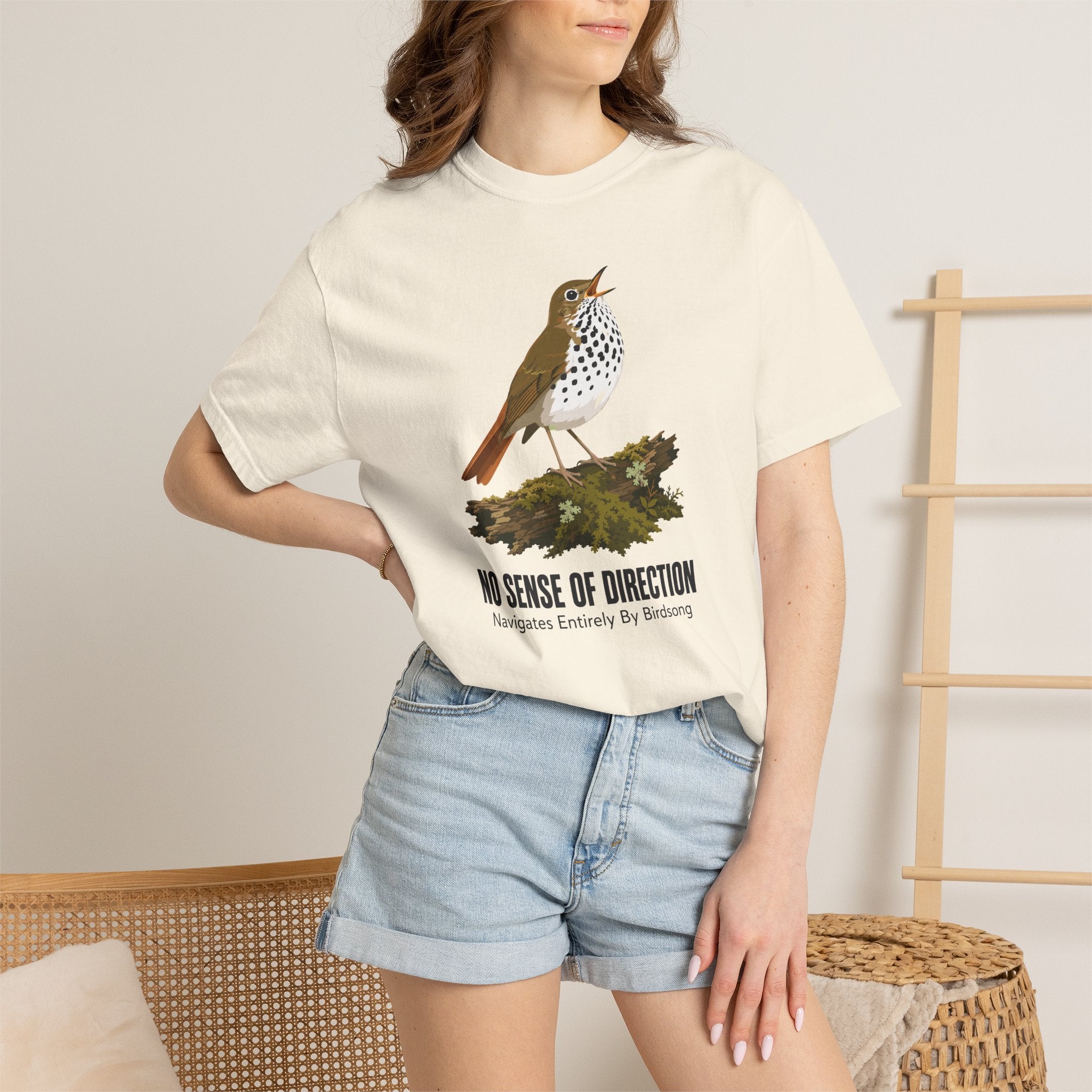 Ovenbird, No Sense of Direction T-Shirt