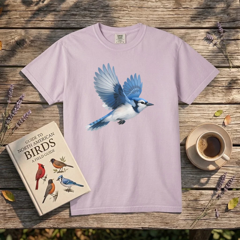 Blue Jay in Motion