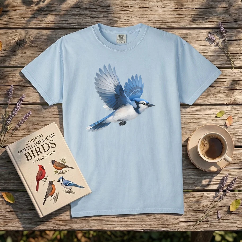 Blue Jay in Motion