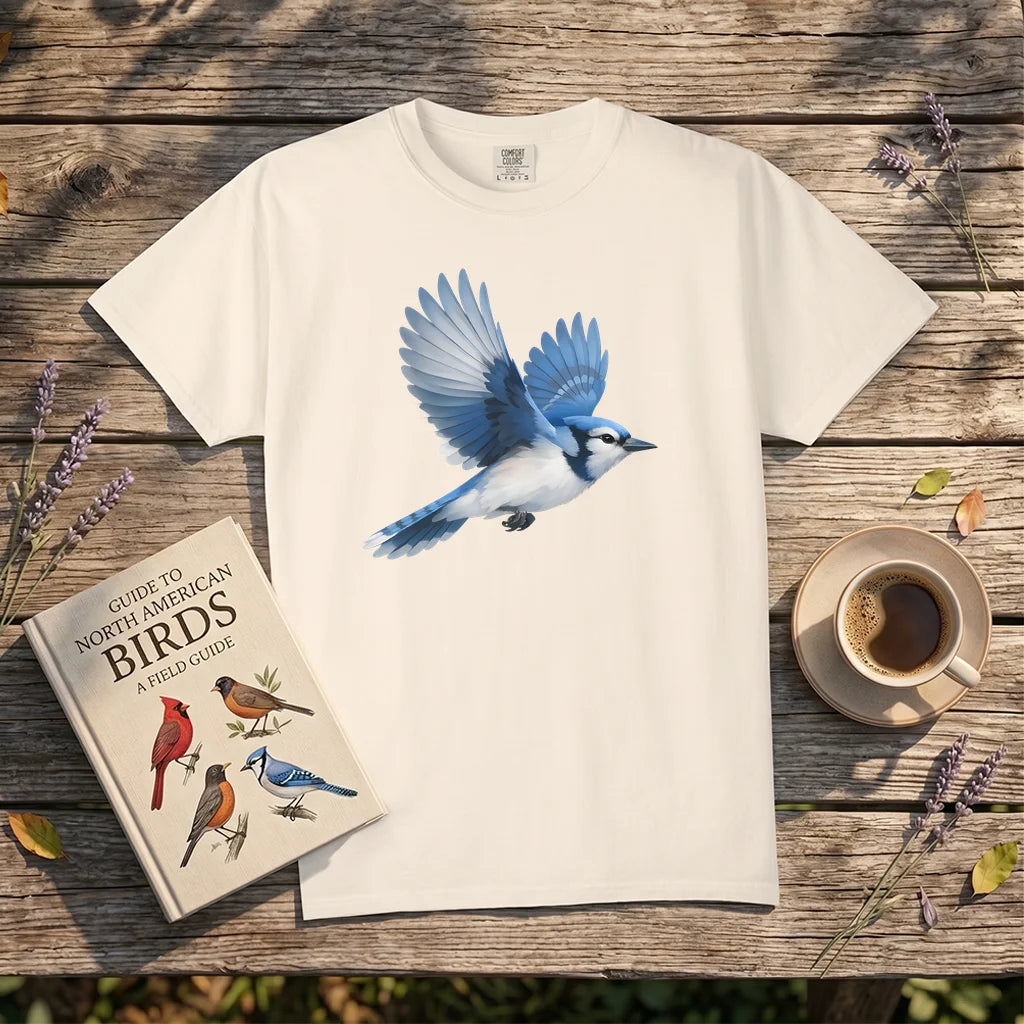 Blue Jay in Motion