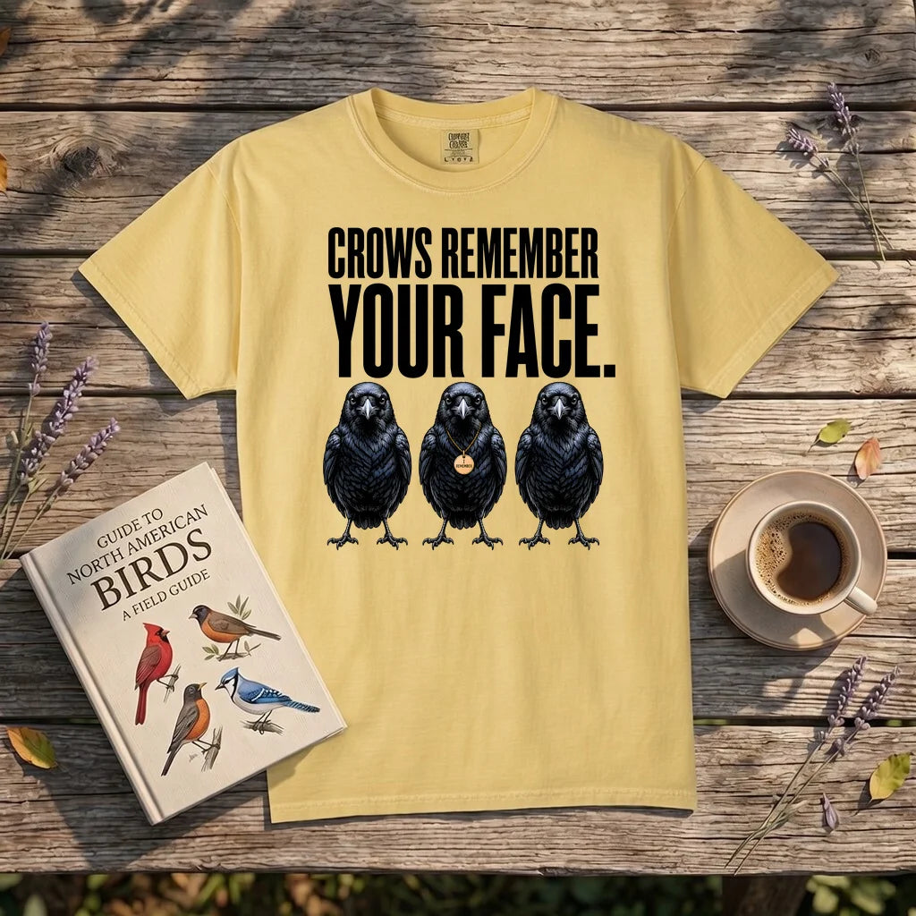 Crows Remember Your Face