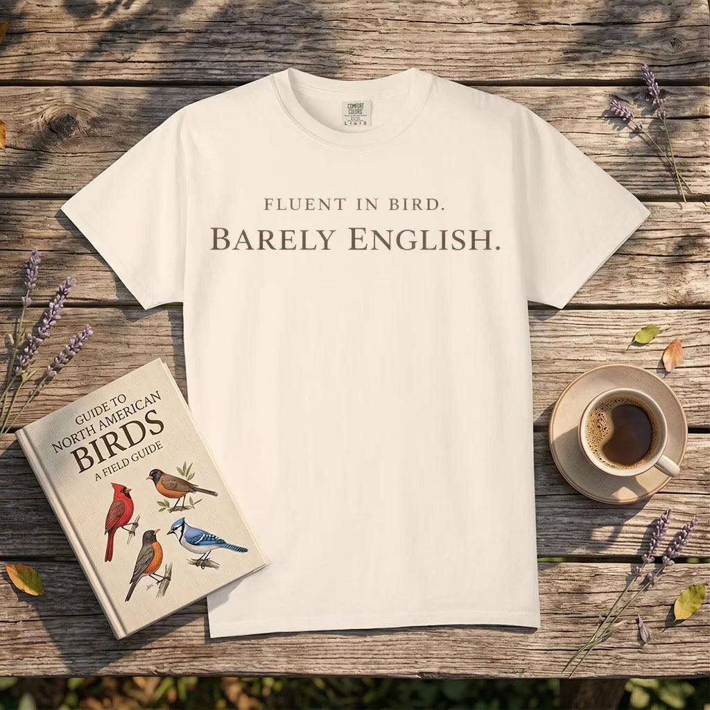 Fluent In Bird, Barely English.