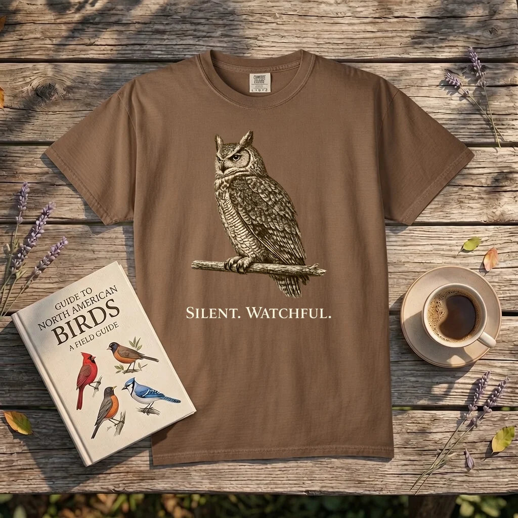 Great Horned Owl, Silent. Watchful.