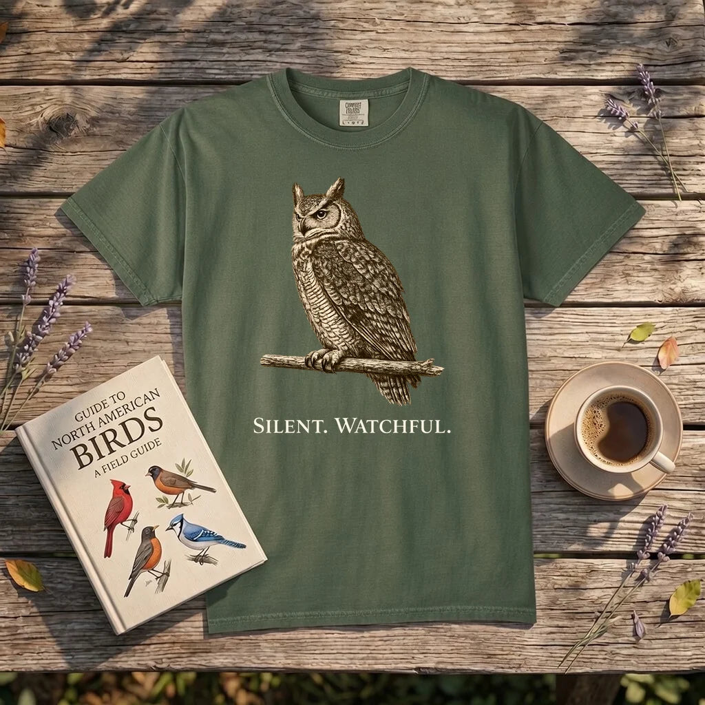 Great Horned Owl, Silent. Watchful.