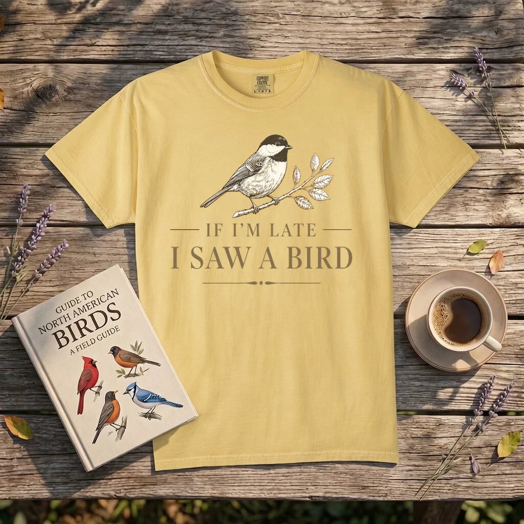 If I’m Late, I Saw A Bird