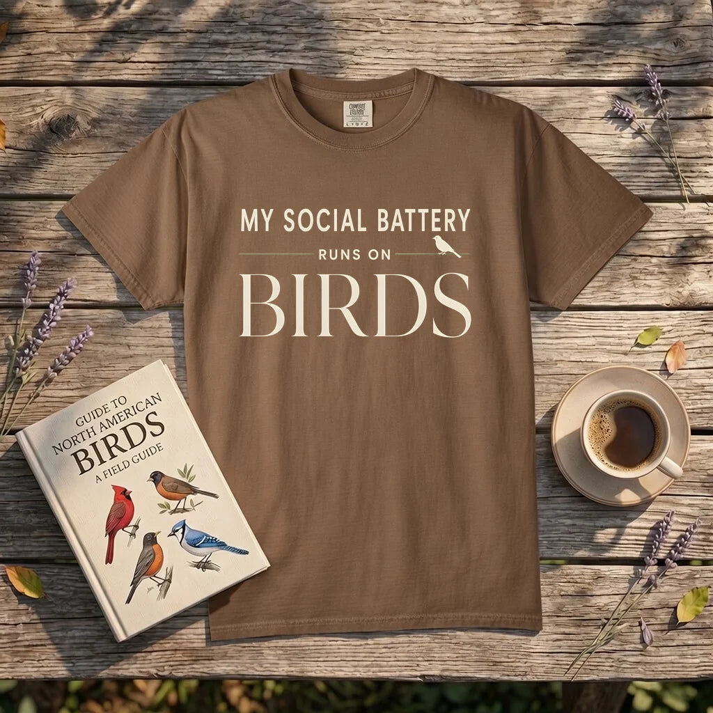 My Social Battery Runs On Birds