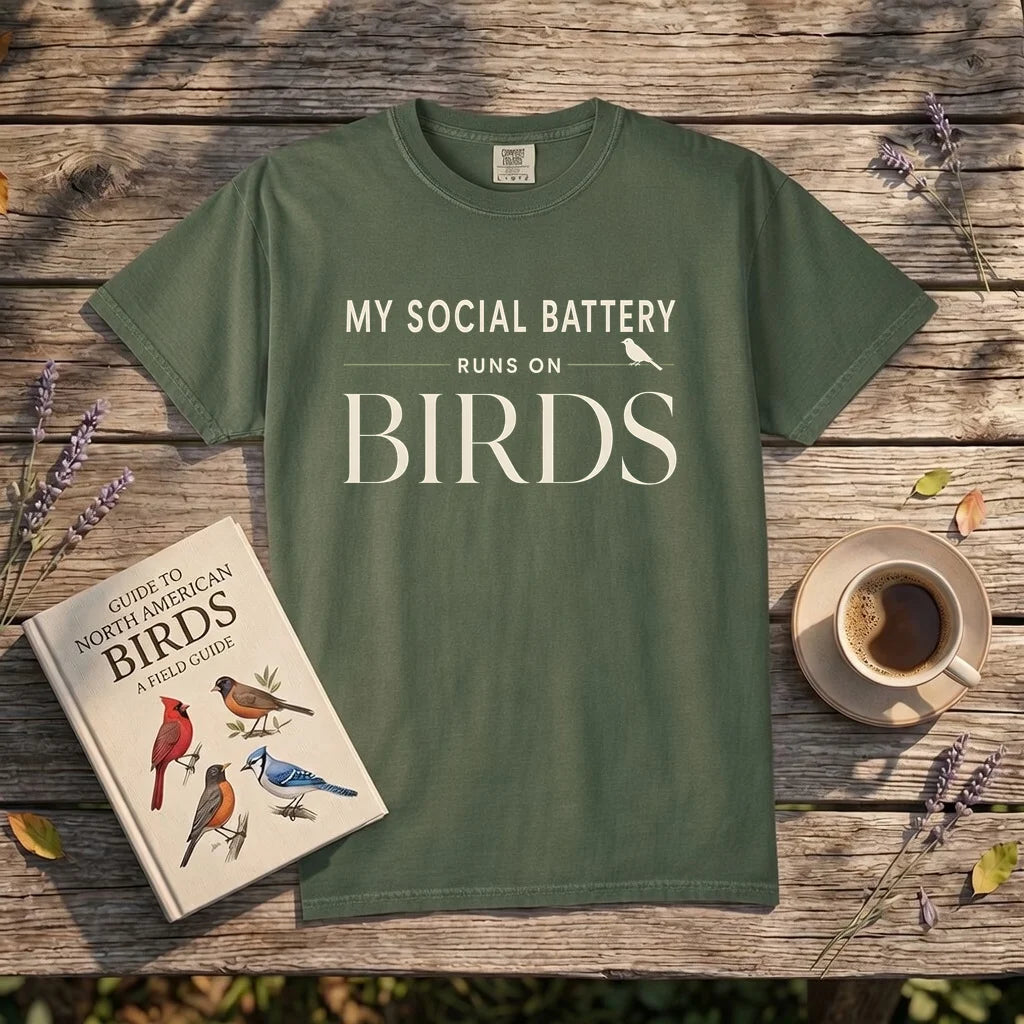 My Social Battery Runs On Birds