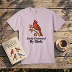 Northern Cardinal, Easily Distracted by Birds