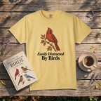 Northern Cardinal, Easily Distracted by Birds