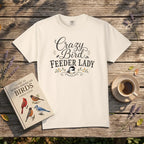 Crazy Bird Feeder Lady
