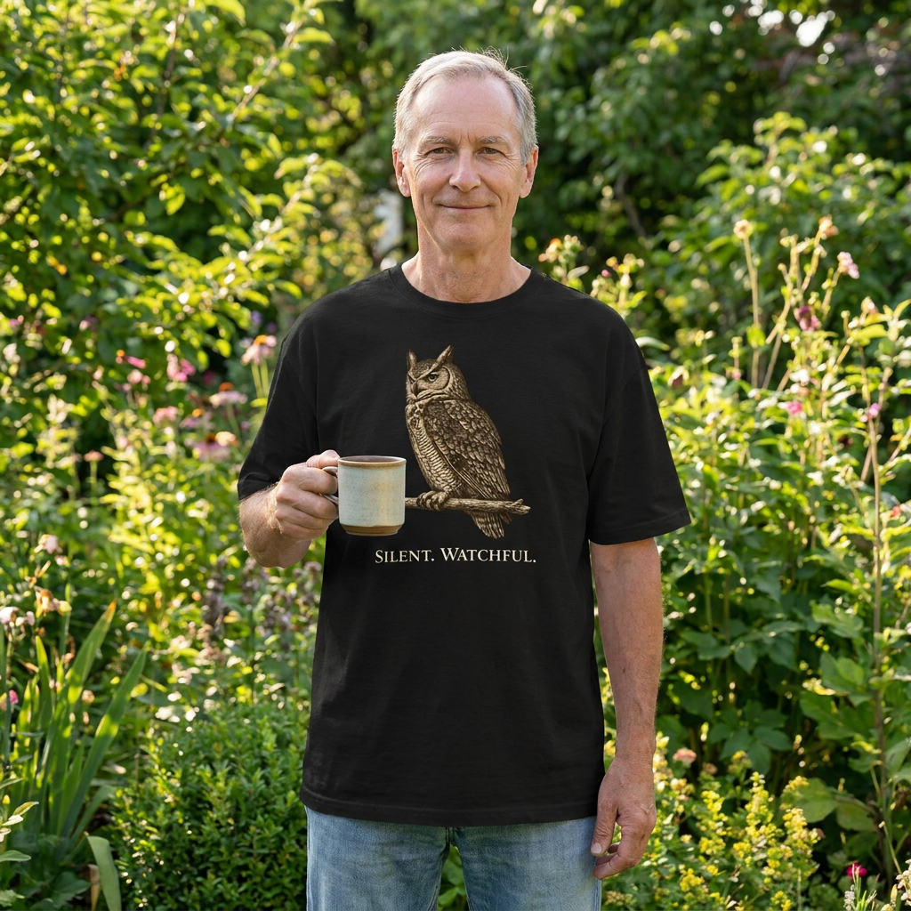 Great Horned Owl, Silent. Watchful.
