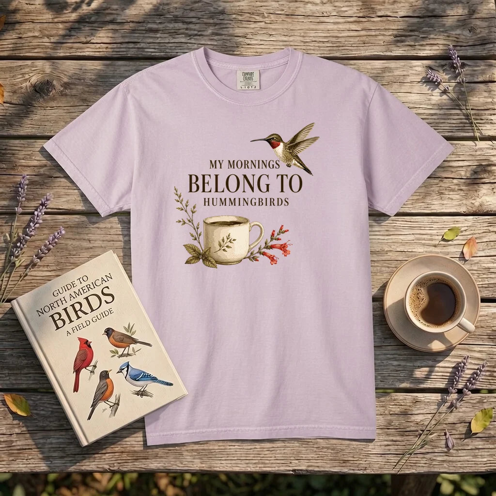 My Mornings Belong To Hummingbirds