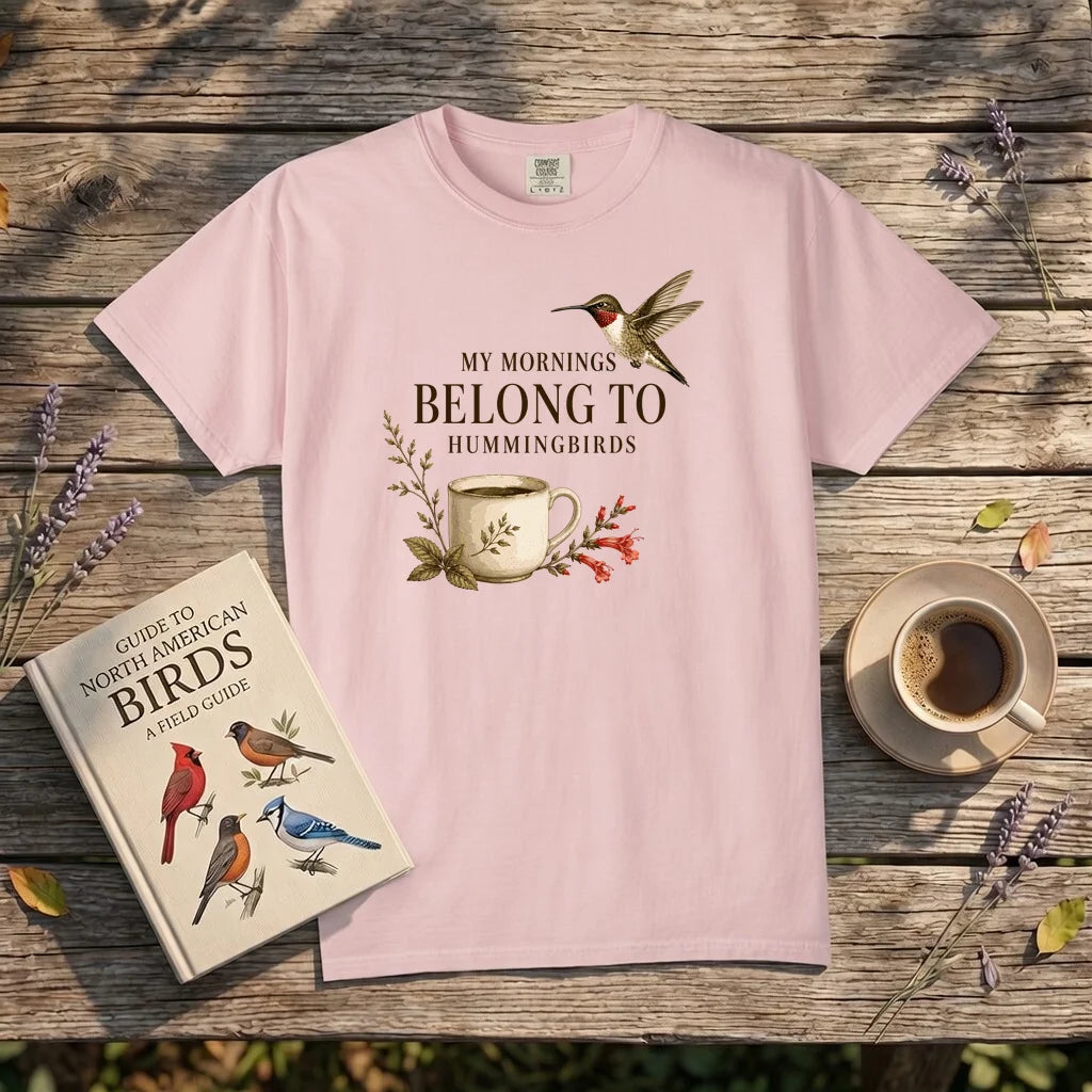 My Mornings Belong To Hummingbirds