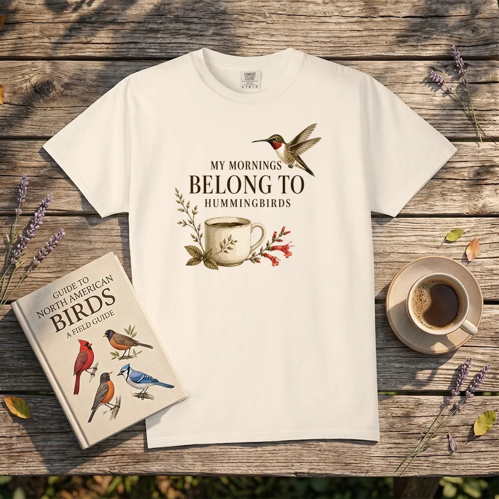 My Mornings Belong To Hummingbirds