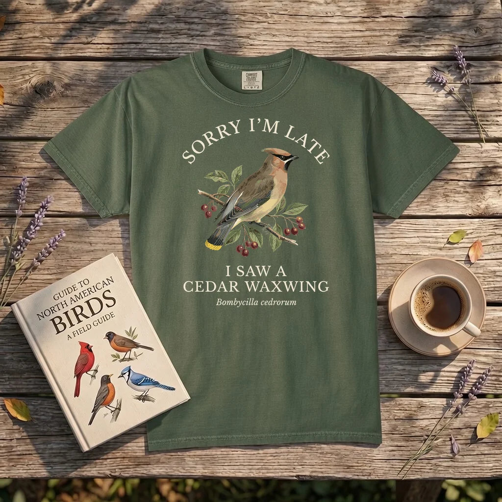 Sorry I’m Late — Cedar Waxwing